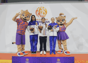 MBD oyunlarinda üzgüçülərimiz 4 medal qazanıb