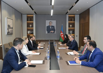 Azərbaycanın Xarici İşlər Nazirinin ABŞ Dövlət Departamentinin rəsmisi ilə görüşü