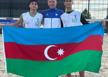 Çimərlik voleybolu üzrə millisi Avropa çempionatında əsas mərhələyə yüksəlib