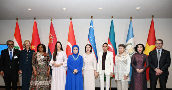 Birinci xanım Mehriban Əliyeva BMT Baş Assambleyası çərçivəsində xüsusi sessiyada iştirak edib