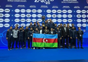 Yunan-Roma güləşi üzrə millimiz dünya ikincisi oldu