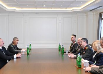 İlham Əliyev Türkiyə Silahlı Qüvvələrinin Baş Qərargah rəisini qəbul edib