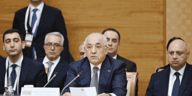 Baş nazir Əli Əsədov Minskdə Avrasiya Hökumətlərarası Şurasının iclasında qonaq qismində iştirak edib