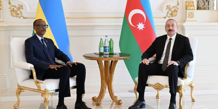 İlham Əliyevin Ruanda Prezidenti ilə təkbətək görüşü olub