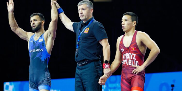 Eldəniz Əzizli Azərbaycan güləşində yeni rekorda imza atdı