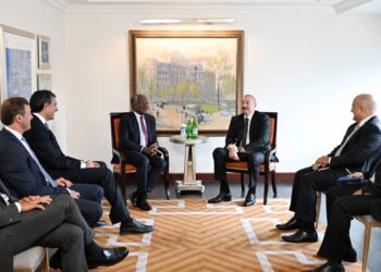 İlham Əliyev Nyu-Yorkda “Global Infrastructure Partners” şirkətinin təsisçisi, sədri və baş icraçı direktoru ilə görüşüb