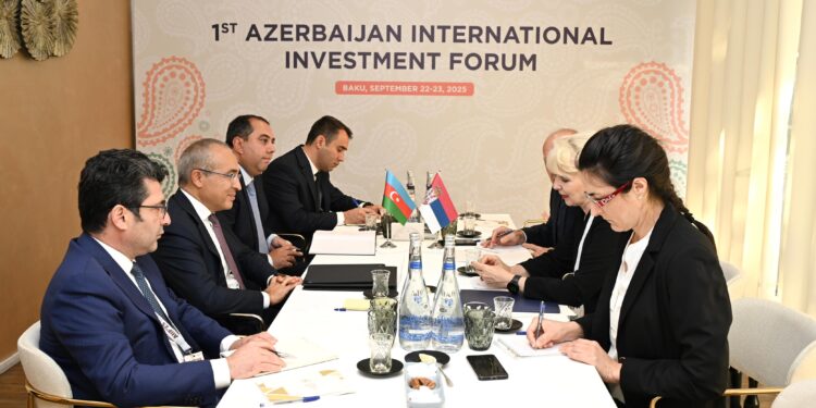 Serbiya ilə tərəfdaşlıq inkişaf edir