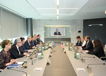 ABŞ Dövlət Departamentinin baş rəsmisi ilə müzakirələr aparılıb