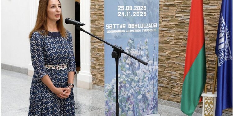 Minskdə “Səttar Bəhlulzadə – görünməyən aləmlərin yaradıcısı” sərgisi açılıb