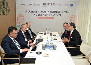 İqtisadiyyat naziri Mikayıl Cabbarov “Trendyol Group” şirkətinin prezidenti ilə görüşüb