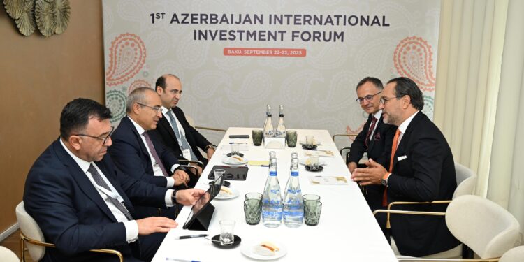 İqtisadiyyat naziri Mikayıl Cabbarov “Trendyol Group” şirkətinin prezidenti ilə görüşüb