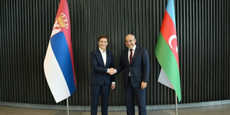 Serbiyanın Milli Assambleyasının sədri ilə görüş keçirilib