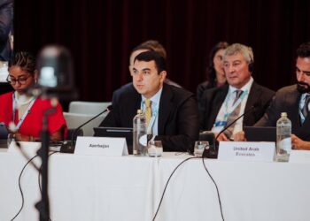 Mədəniyyət naziri Adil Kərimli UNESCO-nun MONDIACULT 2025 konfransı çərçivəsində keçirilən Üçüncü Yüksək Səviyyəli Nazirlər Dialoqunda çıxış edib