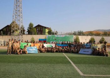 Poliqon gənclərin 20-ci hərbi-vətənpərvərlik düşərgəsi keçirilib