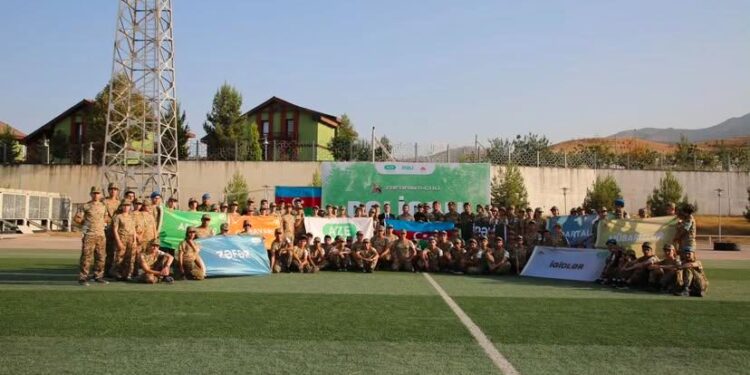 Poliqon gənclərin 20-ci hərbi-vətənpərvərlik düşərgəsi keçirilib