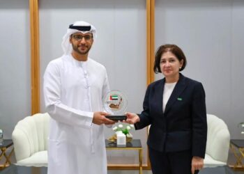 İndira Hacıyeva Mohammed Raşid Al Nuaymi ilə görüşüb