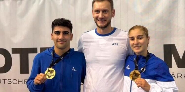 Batutçularımız Almaniyada dünya kubokunda qızıl medal qazanıblar