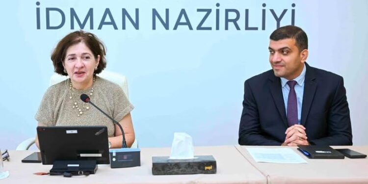 İndira Hacıyeva Qarabağ Universitetinin “Enactus Qarabağ” komandası ilə görüşüb.