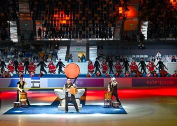 Fiqurlu konkisürmə üzrə Qran-Pri yarışının rəsmi açılış mərasimi baş tutub