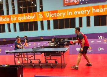 III MDB Oyunları çərçivəsində stolüstü tennis yarışları başlayır.