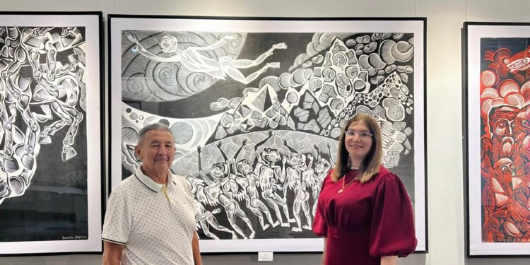 Sözlər əvəzinə danışan sənət: Batuxan Baymen