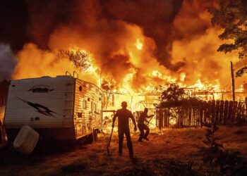 Şimal Kaliforniyada meşə yanğınlar