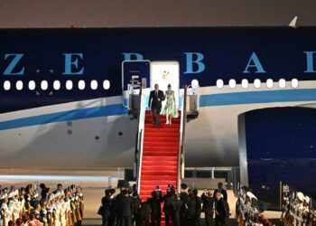 Azərbaycan Respublikasının Prezidenti İlham Əliyev Çinə işgüzar səfərə gəlib