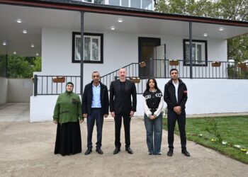 İlham Əliyev Xocalı rayonunun Daşbulaq kəndində olub