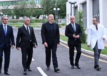 İlham Əliyev Qarabağ Universitetinin Tibb və sağlamlıq elmləri fakültəsinin tədris korpusunun açılışında iştirak edib