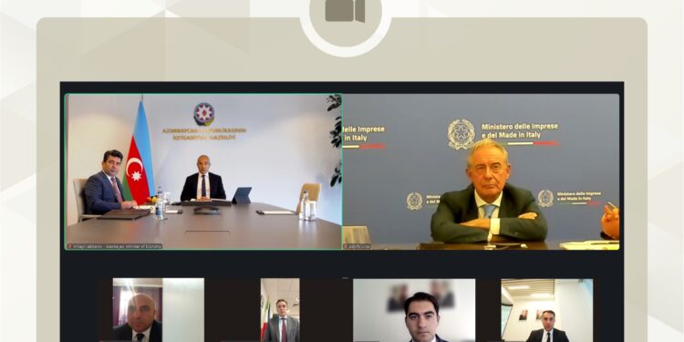 İtaliya ilə iqtisadi əməkdaşlığın genişləndirilməsi müzakirə olunub