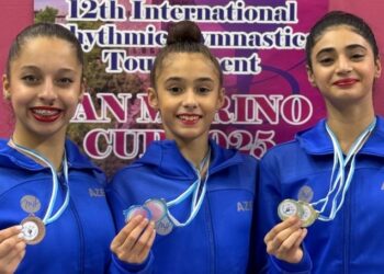 San-Marinoda gimnastlarımızın uğurlu çıxışı