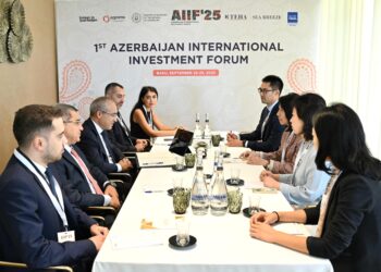 “Silk Road Fund”un idarəedici direktoru ilə görüş keçirilib