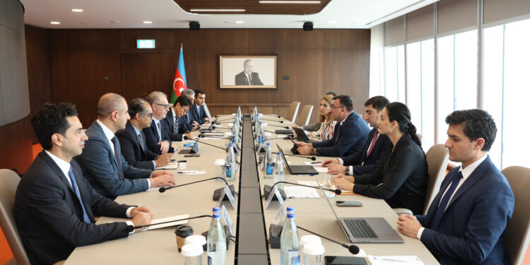 AİB missiyası ilə görüş keçirilib