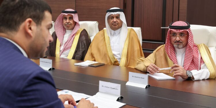 Azərbaycan – Səudiyyə Ərəbistanı Birgə Biznes Şurasının həmsədrləri görüşüb 08.10.25