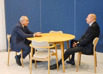 İlham Əliyevin Kopenhagendə Ermənistanın Baş naziri Nikol Paşinyan ilə görüşü olub