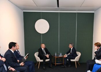 İlham Əliyev Kopenhagendə Niderlandın Baş naziri ilə görüşüb