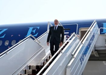 İlham Əliyev Tacikistana səfərə gəlib