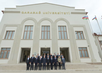 Türkiyənin Ali Təhsil Şurasının sədri Qarabağ Universitetində olub