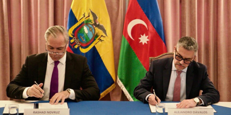 ADA Universiteti ilə Ekvadorun Diplomatik Akademiyası arasında anlaşma memorandumu imzalanıb