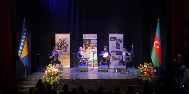 Sarayevoda Zəfər Günü münasibətilə konsert və qəbul keçirilib