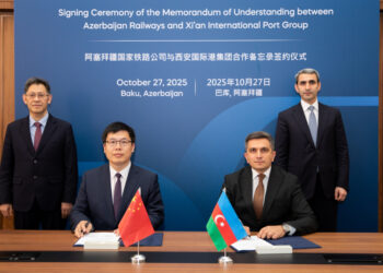 Azərbaycan və Çin Orta Dəhliz üzrə tranzit yükdaşımaların həcminin artırılması ilə bağlı əməkdaşlığı inkişaf etdirmək üçün razılaşıb
