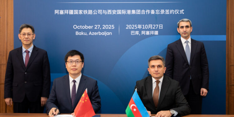 Azərbaycan və Çin Orta Dəhliz üzrə tranzit yükdaşımaların həcminin artırılması ilə bağlı əməkdaşlığı inkişaf etdirmək üçün razılaşıb