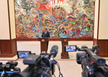 Milli Məclisin sədri Sahibə Qafarova və Xorvatiya parlamentinin sədri Qordan Yandrokoviç mətbuata bəyanatlarla çıxış ediblər