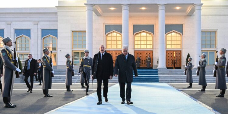 İlham Əliyevin Qazaxıstana dövlət səfəri başa çatıb