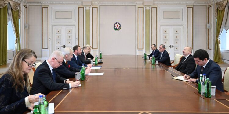 İlham Əliyev Estoniyanın xarici işlər nazirini qəbul edib