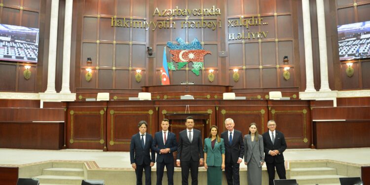 Polşa parlament nümayəndə heyəti ilə görüşdə