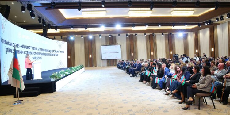 Azərbaycan QHT-lərinin Əməkdaşlıq Forumunun iştirakçıları Prezident İlham Əliyevə müraciət ünvanlayıb