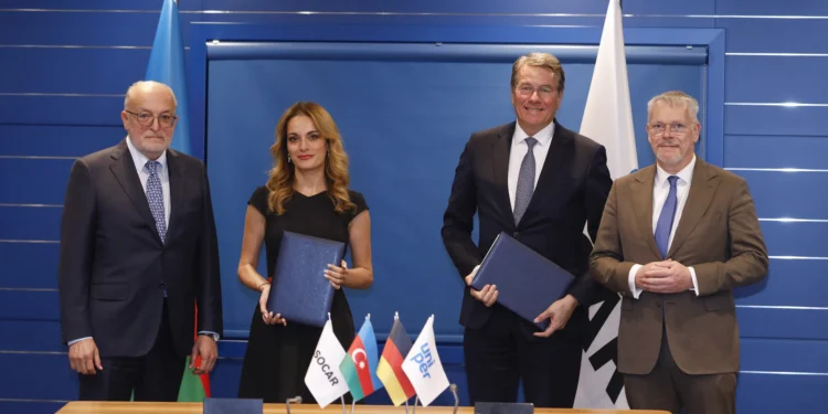 SOCAR ilə Almaniyanın “Uniper” şirkəti arasında Əlaqələndirmə Komitəsinin 9-cu iclası keçirilib