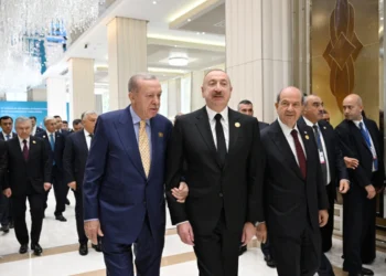 Türk dünyası liderlərinin Qəbələ görüşündən görüntülər