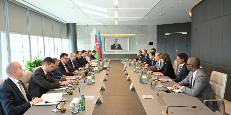 Dünya Bankının nümayəndə heyəti ilə görüş keçirilib